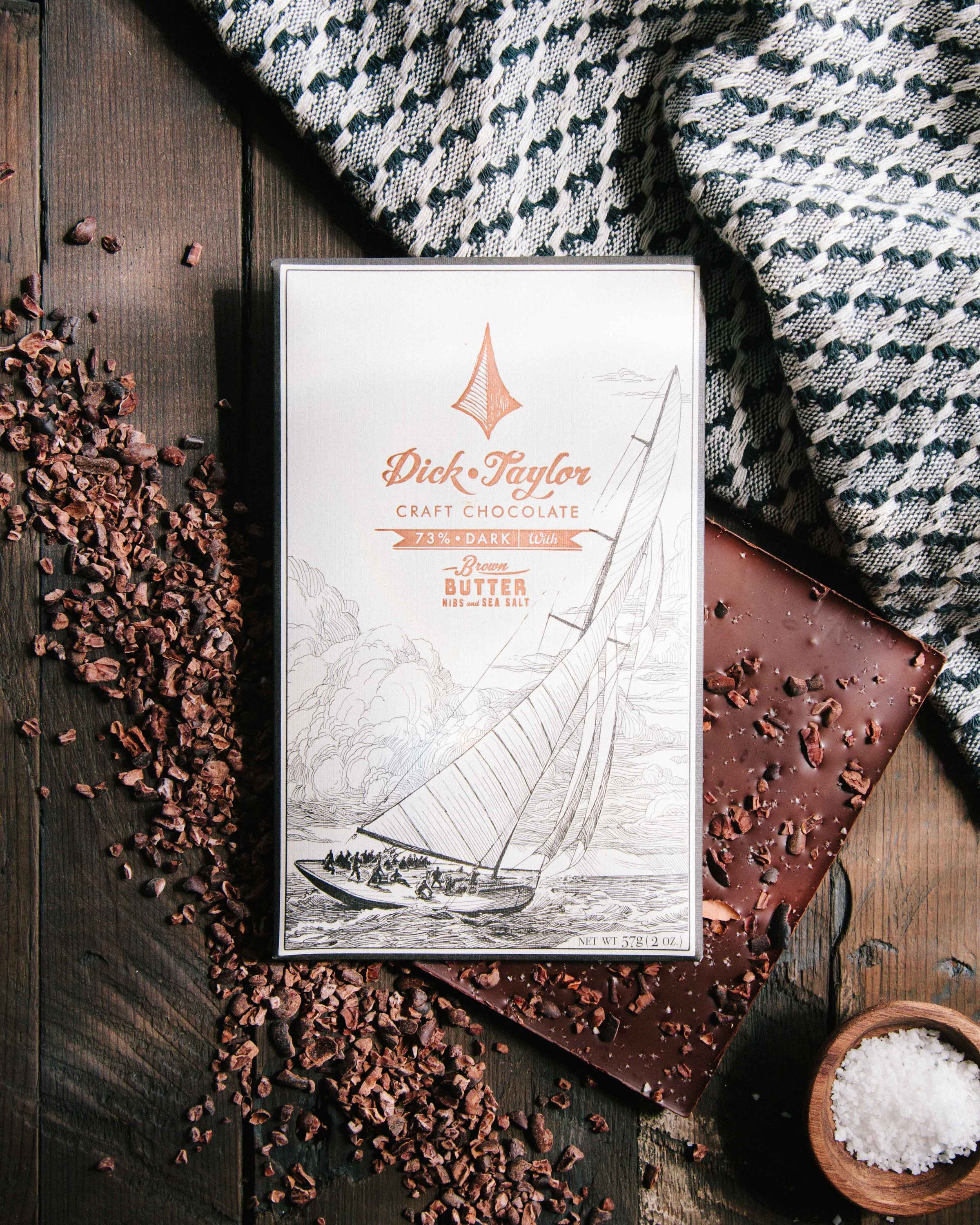 Dick Taylor Craft Chocolate - 'Quinoa Crunch' Milk Chocolate (2OZ | 55 –  The Epicurean Trader, image size:2400x3000